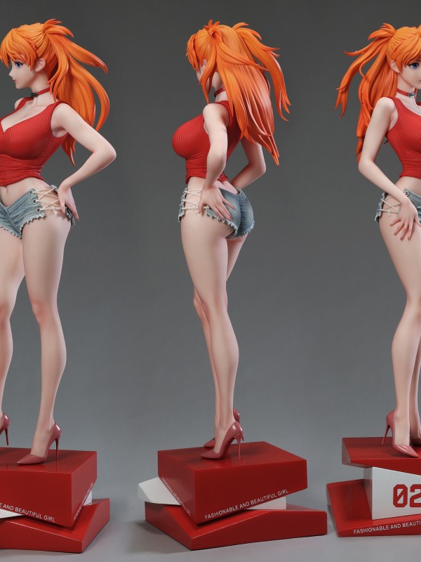 The Summer Plants Studio EVA School Beauty Asuka Hot Sexy 1/6 Statue